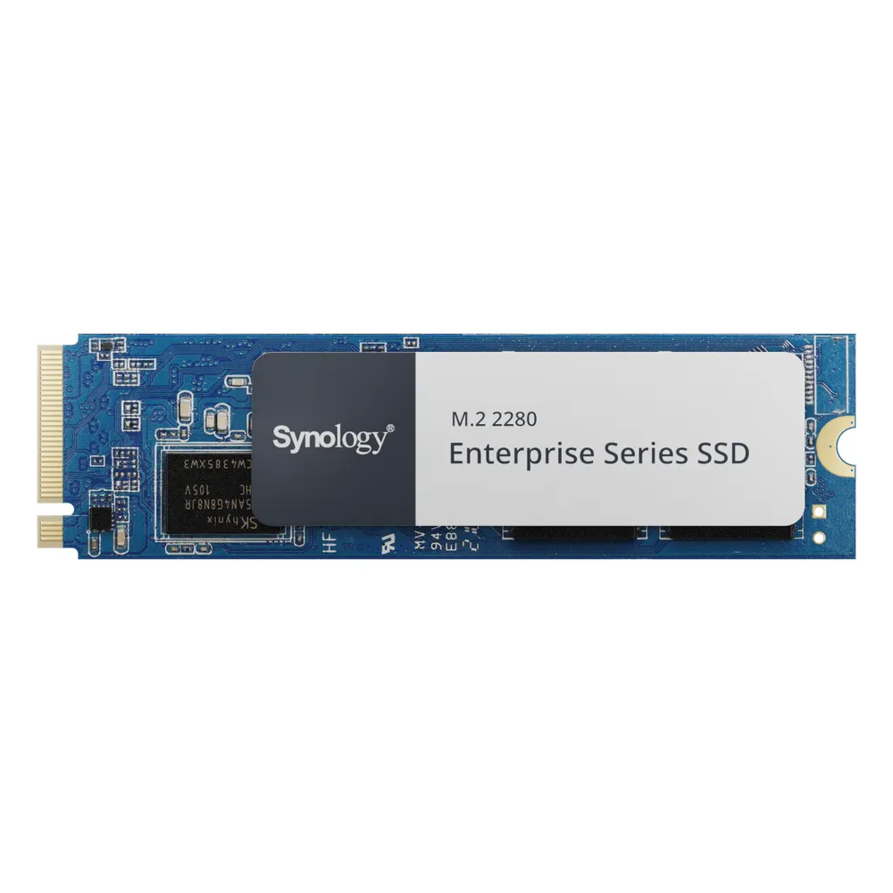 Synology Enterprise Series M.2 NVMe SSD, 800 GB, 3,100 MB/s Read Speed, 1 Year Warranty | SNV3410-800G