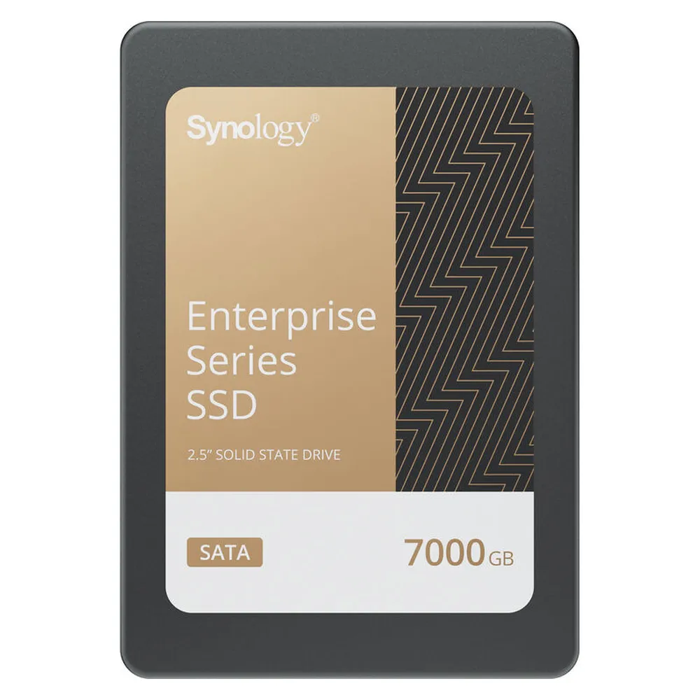 Synology Enterprise Series 2.5" SATA SSD, 7TB, 530 MB/s Read Speed, 1 Year Warranty | SAT5210-7000G