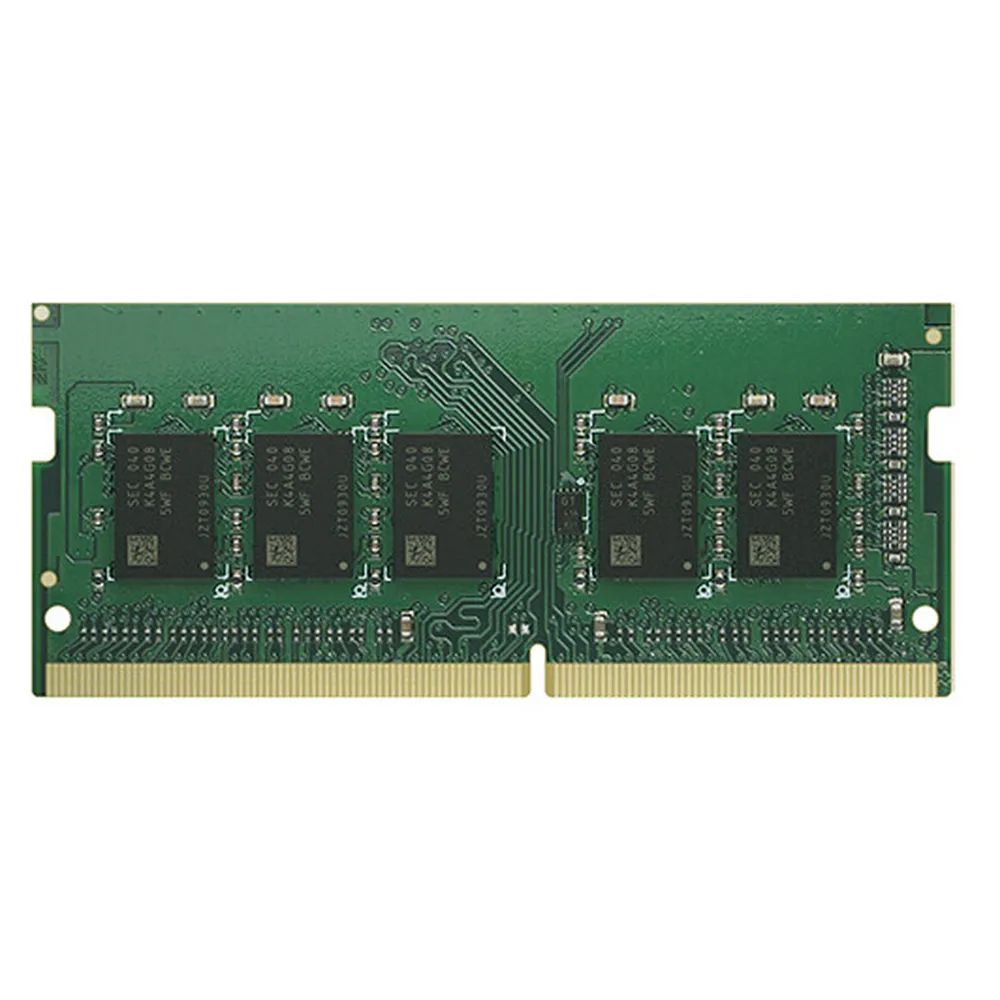 Synology Memory Module, 4GB, DDR4 SODIMM, 3200 MT/s, ECC, 1 Year Warranty | D4ES02-4G