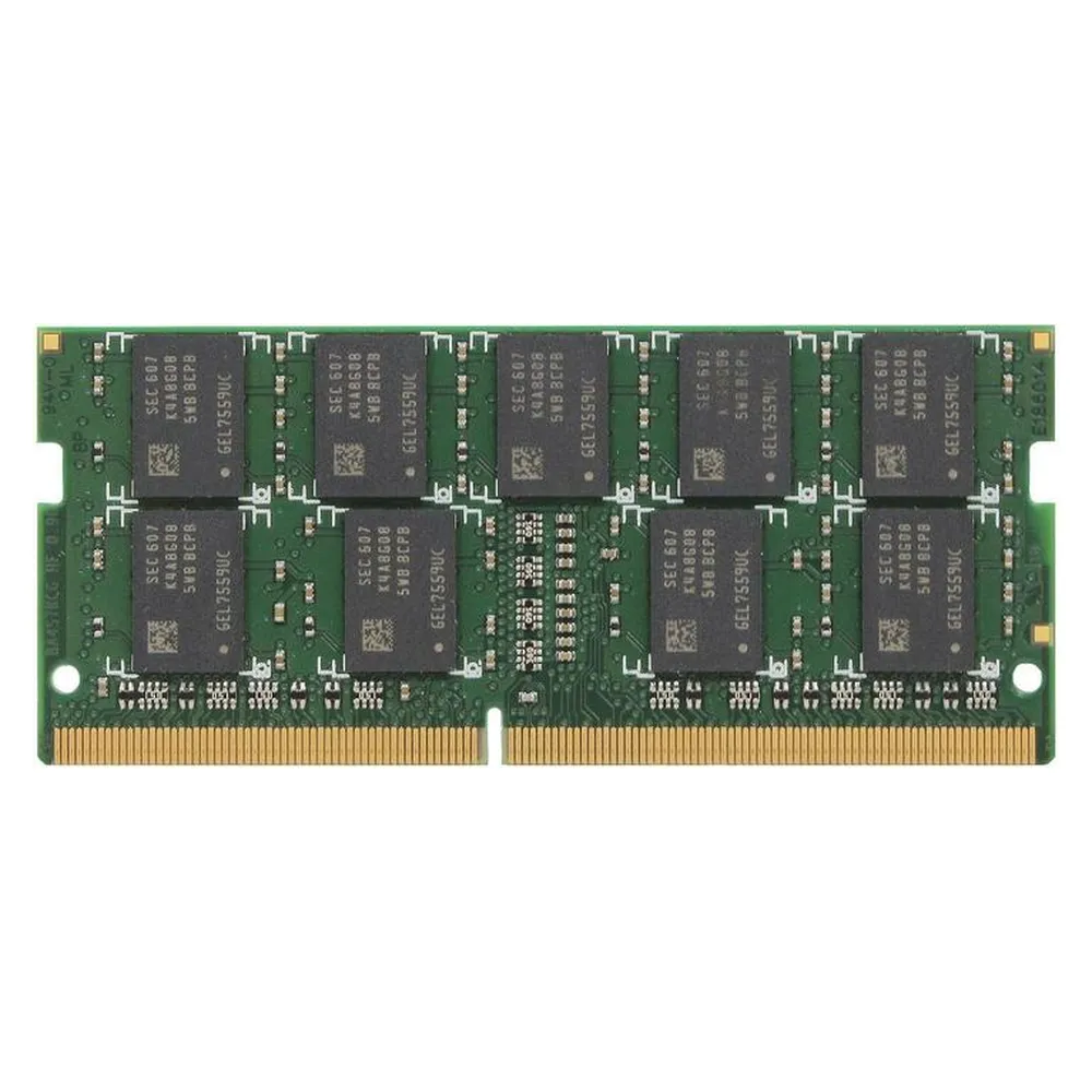 Synology Ram Module, 4GB, DDR4 SODIMM, ECC Unbuffered, 1 Year Warranty | D4ES04-4G