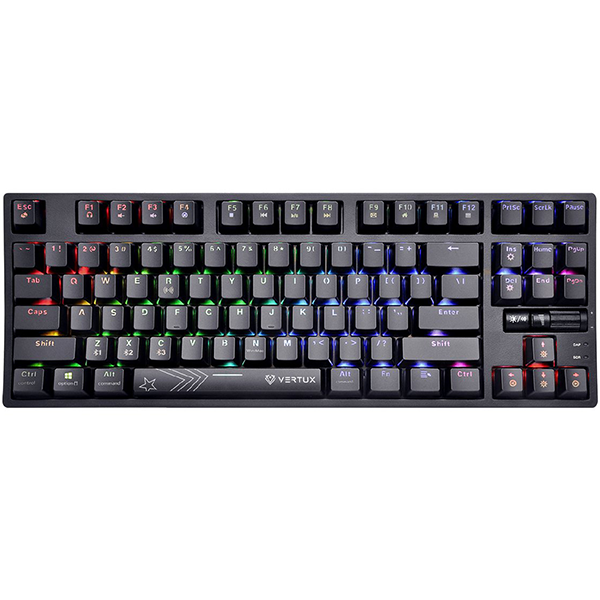 KEYBOARD VERTUX VERTUPRO TENKEYLESS RGB GAMING | VERTUPRO-80