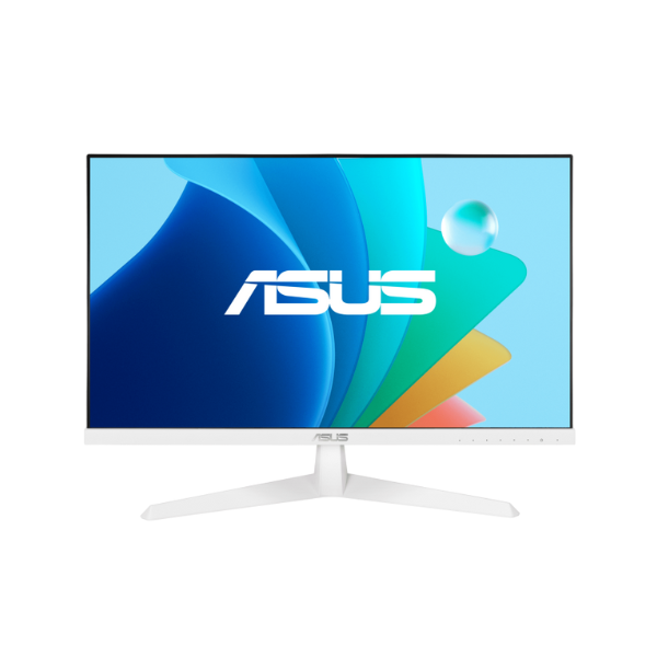 ASUS VY249HF EyeCare 24" FHD(1920x1080) Gaming Monitor, 1MS, 100Hz, Anti-glare, HDMI, Tilt, Adjustable, White, 3 Year warranty | VY249HF