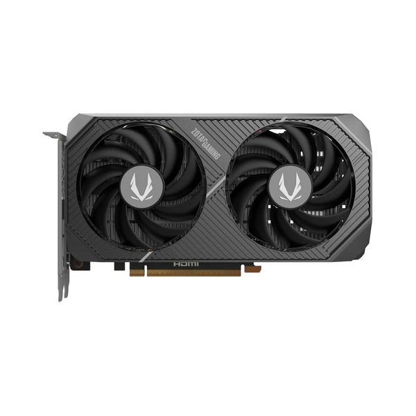 Zotac Gaming GeForce RTX 5060 Twin Edge OC Edition Graphics Card, GDDR7 8GB 128-bit Memory, HDMI 2.1b & DP 2.1b Outputs, PCI Express 5.0, 2527 MHz Boost Clock, 28 Gbps​ Memory Clock, 1 Year Warranty | ZT-B50600H-10M